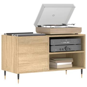 Record Cabinet Sonoma Oak | 85x38x48 cm | Stylish Storage