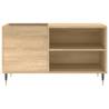 Record Cabinet Sonoma Oak | 85x38x48 cm | Stylish Storage