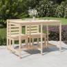 Garden Table 159.5x82.5x110 cm Solid Wood Pine Colour natural pine Size 159.5 x 82.5 x 110 cm Quantity in Package 1 