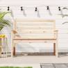 Garden Bench 109x48x91.5 cm Solid Wood Pine Colour natural pine Size 109 x 48 x 91.5 cm Quantity in Package 1 Number of 