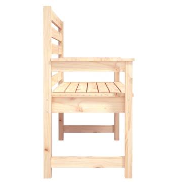 Classic Pine Garden Bench - 109x48x91.5 cm | Hipomarket