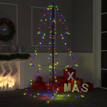 Christmas Cone Tree with 200 LEDs - Indoor & Outdoor Decor