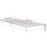 High Gloss White Bed Frame 75x190 cm - Stylish & Durable