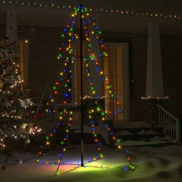 Christmas Cone Tree with 200 LEDs - Indoor & Outdoor Decor