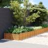 Garden Raised Bed 579x100x36 cm Corten Steel Size 579 x 100 x 36 cm Quantity in Package 1 