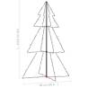 Christmas Cone Tree with 200 LEDs - Indoor & Outdoor Decor