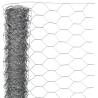 Nature Wire Mesh Hexagonal 1x10 m 25 mm Galvanised Steel Colour grey Size 1 x 10 m Quantity in Package 1 Mesh size 25 mm 