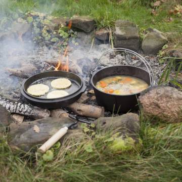 Esschert Design Dutch Oven 6.5L - Sturdy Camping Cookware