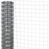 Nature Wire Mesh Square 0.5x2.5m Galvanised Steel Fence