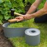 Nature Garden Border Edging 0.075x10m - Grey | Hipomarket