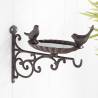 HI Wall Bird Feeder - Durable Cast Iron for Bird Lovers