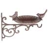 HI Wall Bird Feeder - Durable Cast Iron for Bird Lovers