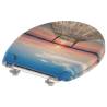 SCHÜTTE Soft-Close Quick Release Toilet Seat - SUNSET SKY