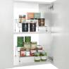 Metaltex 3-Tier Sliding Spice Rack X-Tend - 2 pcs