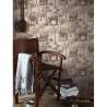 DUTCH WALLCOVERINGS Wallpaper Elephant Grove Charcoal Colour grey Quantity in Package 1 