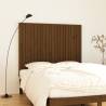 Wall Headboard Honey Brown 140x3x110 cm Solid Wood Pine Colour honey brown Size 140 x 110 cm Quantity in Package 1 