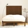 Honey Brown Wall Headboard - Solid Pine Wood 140x3x110 cm