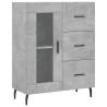 Highboard Concrete Grey - Stylish Storage Solution | HipoMarket