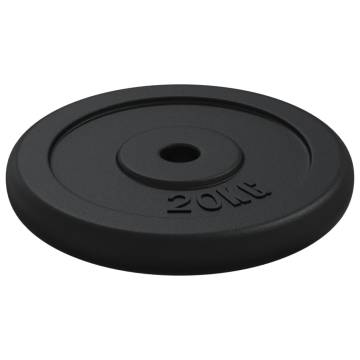 20 kg Cast Iron Weight Plate - Durable & Multi-functional