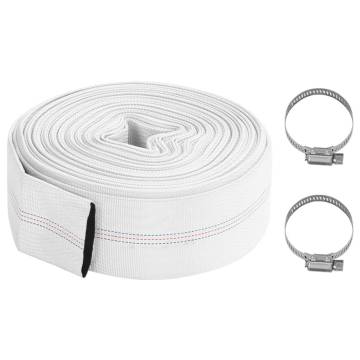 Fire Hose 20 m 3" PVC - Flexible & Durable Water Transport