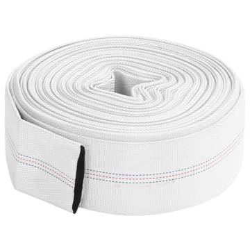 Fire Hose 20 m 3" PVC - Flexible & Durable Water Transport