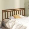 Bed Headboard Honey Brown 186x4x100 cm Solid Wood Pine Colour honey brown Size 186 x 100 cm Quantity in Package 1 