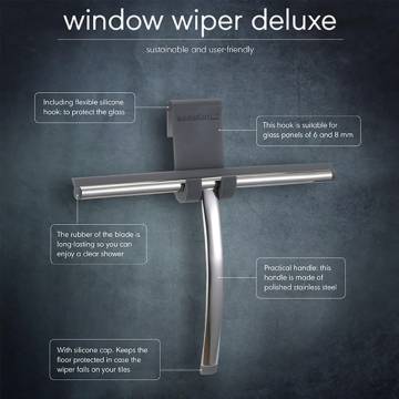 Sealskin Deluxe Squeegee - Modern Design & Protection