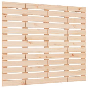 Elegant Solid Wood Pine Wall Headboard - 106x3x91.5 cm