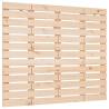 Elegant Solid Wood Pine Wall Headboard - 106x3x91.5 cm