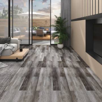 Non Self-adhesive PVC Flooring Planks - 4.46 m² Striped Wood