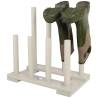 Esschert Design Boot Rack White CF48W | Ideal for Storing Boots