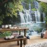 Komar Pura Kaunui Falls Photo Mural - Vibrant Wall Art