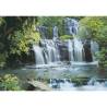 Komar Pura Kaunui Falls Photo Mural - Vibrant Wall Art