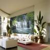 Komar Pura Kaunui Falls Photo Mural - Vibrant Wall Art