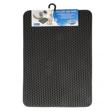 Duvoplus Cat Litter Mat Swift 45x65 cm - Black