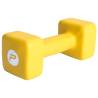 Pure2Improve 5kg Neoprene Dumbbell - Yellow for Total Body Workout