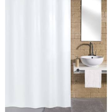 Kleine Wolke Kito Shower Curtain 180x200 cm White - Hipomarket