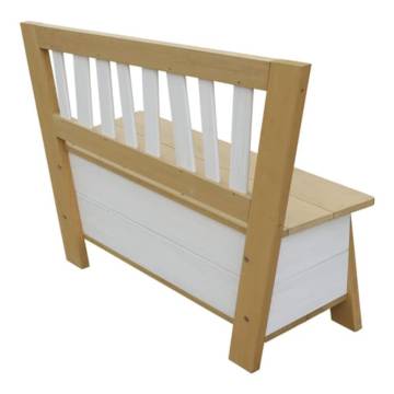 AXI Storage Bench Corky Brown & White - Stylish & Practical