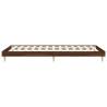 Brown Oak Bed Frame 100x200 cm | Durable & Stylish Design