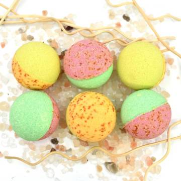 Bath Bombs 12 pcs with Natural Essential Oils | Hipo Market