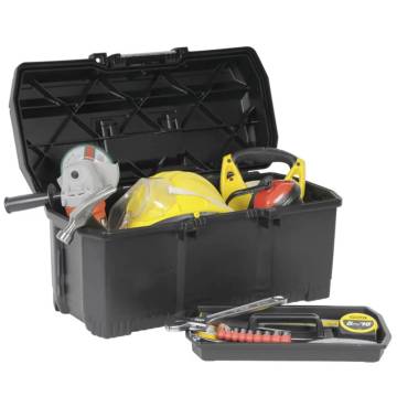 Stanley Toolbox Plastic 1-97-510 | Durable Tool Organizer