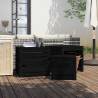 3 Piece Garden Box Set Black Solid Wood Pine Colour black Size 50.5 x 50.5 x 46.5 cm 