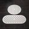 RIDDER Non-Slip Bath Mat Action White - Safe & Comfortable