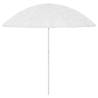 Hawaii Beach Umbrella White 300 cm Colour white Size 300 cm Quantity in Package 1 