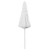 Hawaii Beach Umbrella White 300 cm - UV Protective & Stylish