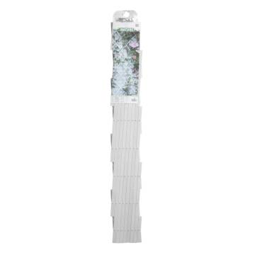 Nature Garden Trellis 100x200 cm PVC White | Hipomarket