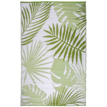 Esschert Design Jungle Leaves Outdoor Rug 241x152 cm