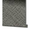 Noordwand Botanica Wallpaper - Rattan Wickerwork Black & Grey