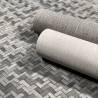 Noordwand Botanica Wallpaper - Rattan Wickerwork Black & Grey