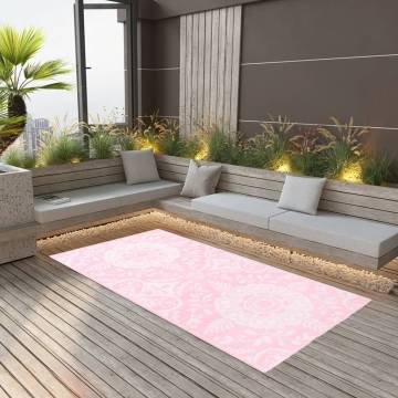 Outdoor Pink Carpet 120x180 cm - Trendy & Stylish